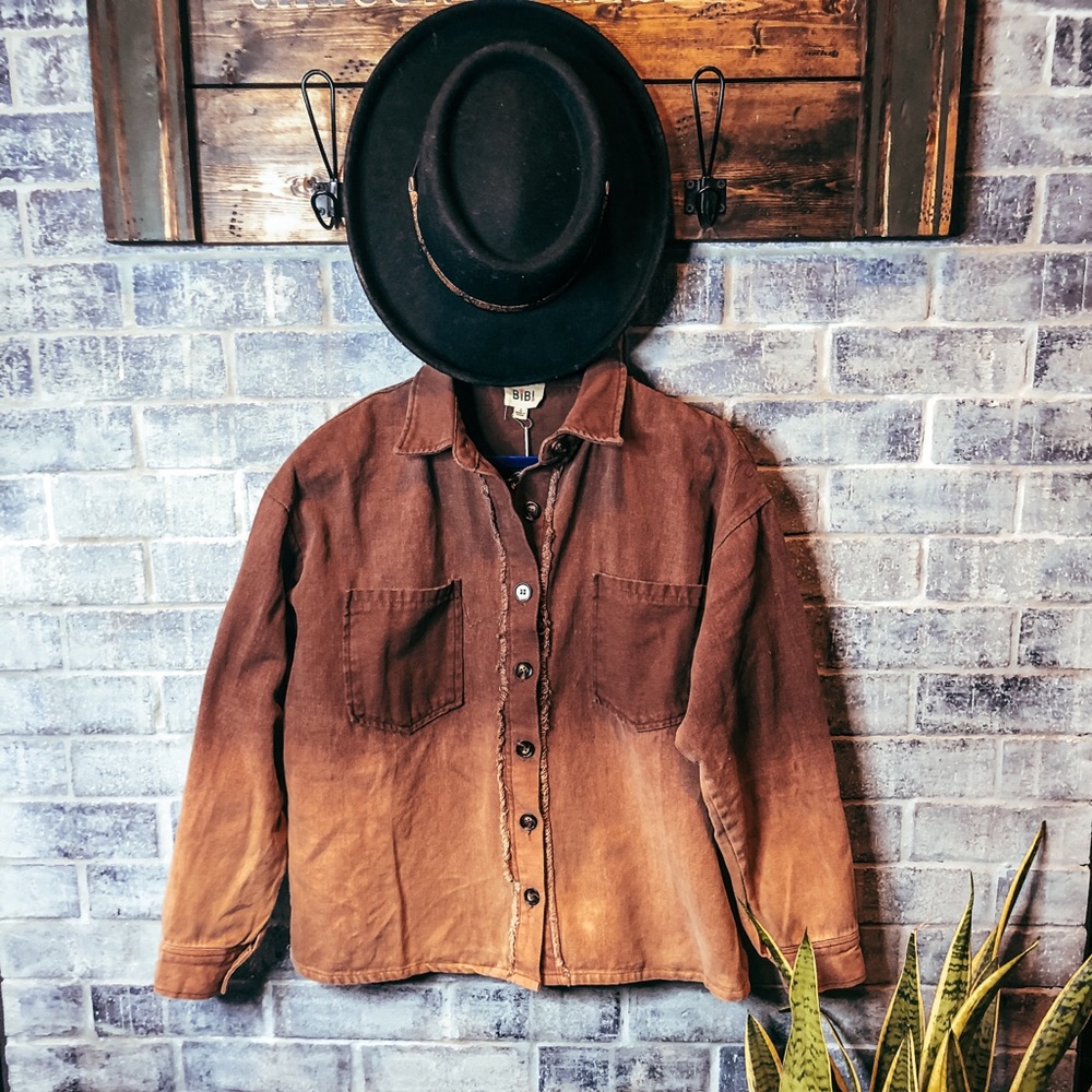 Mocha Ombré Jacket